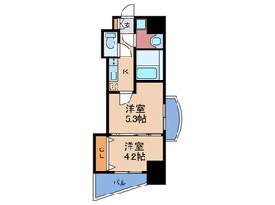 Luxe新大阪SOUTHの物件間取画像